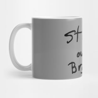 STR8OUTOFBNgraf Mug